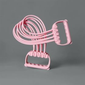 Womens Adjustable Shoulder- And Back-Open Foot-Operated Resistance Trainer (Option: Pink-Handheld)